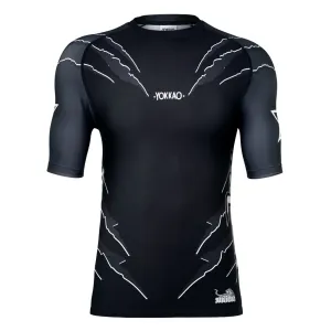 Scratch Compression Rashguard Short Sleeve Shirts