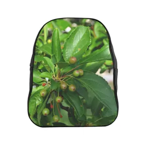 Seeds and Green Leaves School Backpack