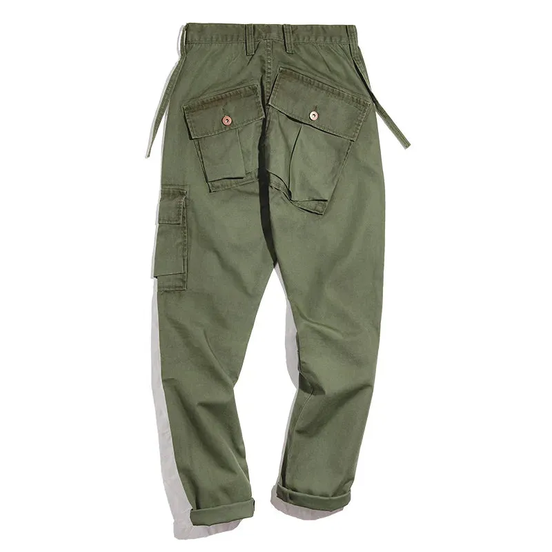 Tactical Cargo Pants Army Green Multi-pocket Trousers