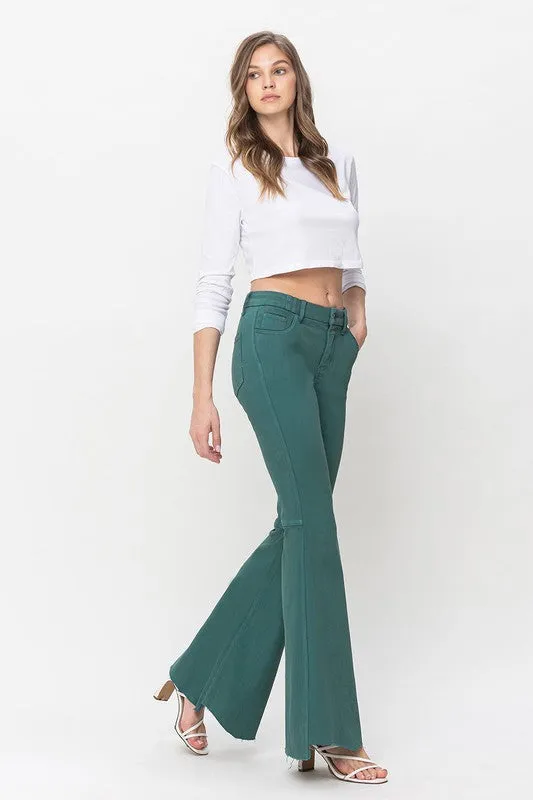 TEEK - Super High Rise Wide Leg Jeans