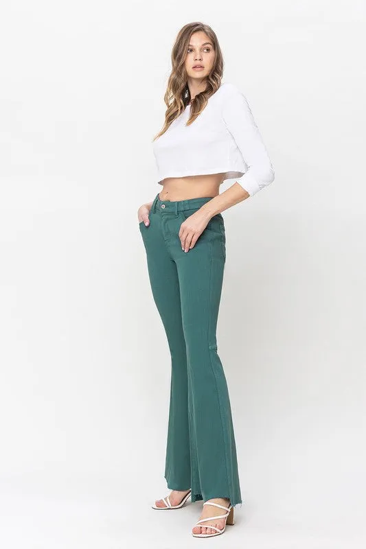 TEEK - Super High Rise Wide Leg Jeans