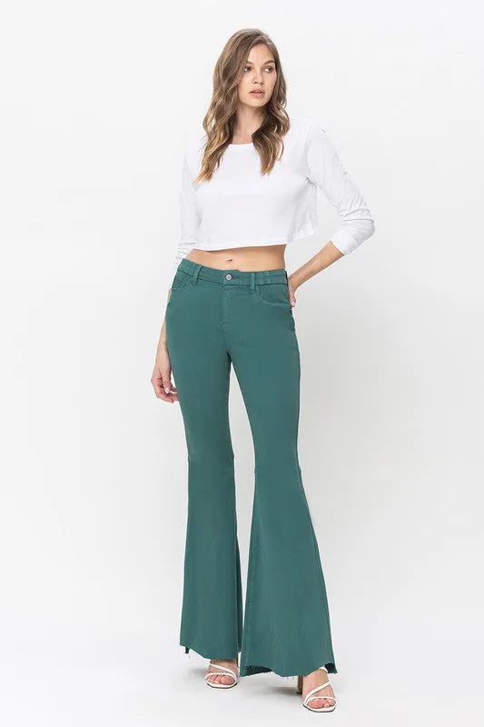 TEEK - Super High Rise Wide Leg Jeans