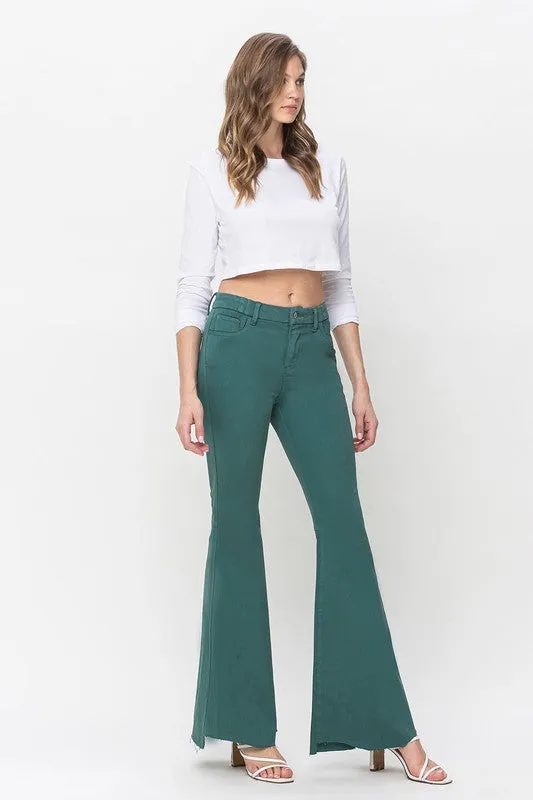 TEEK - Super High Rise Wide Leg Jeans