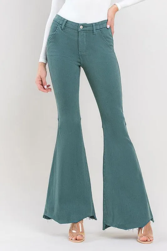 TEEK - Super High Rise Wide Leg Jeans