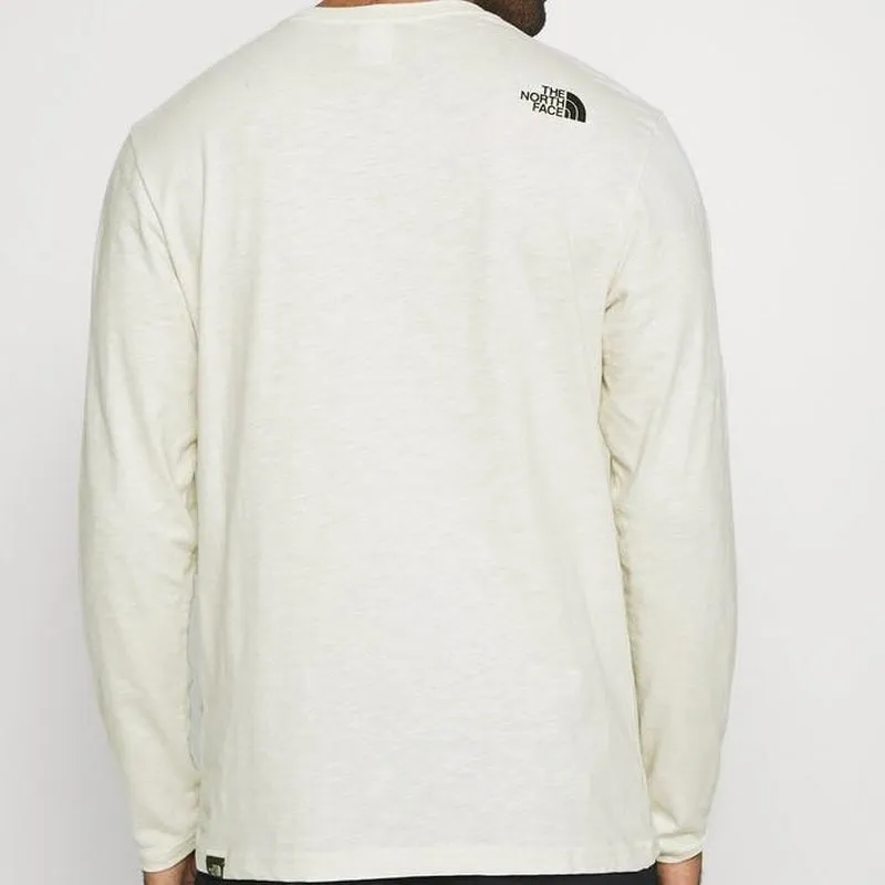 The North Face Tissaack Long Sleeve Tee - Vintage White