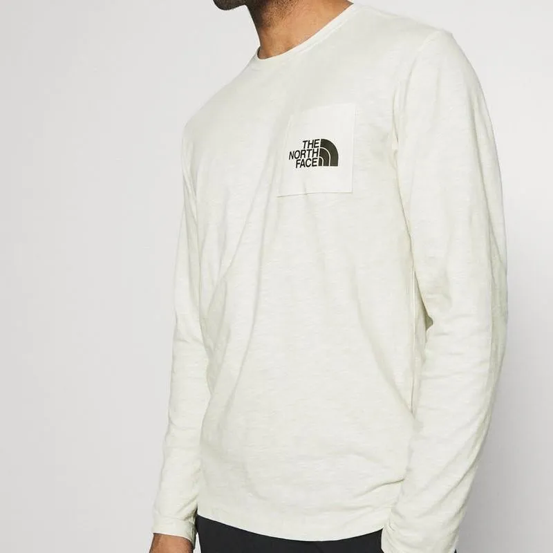 The North Face Tissaack Long Sleeve Tee - Vintage White