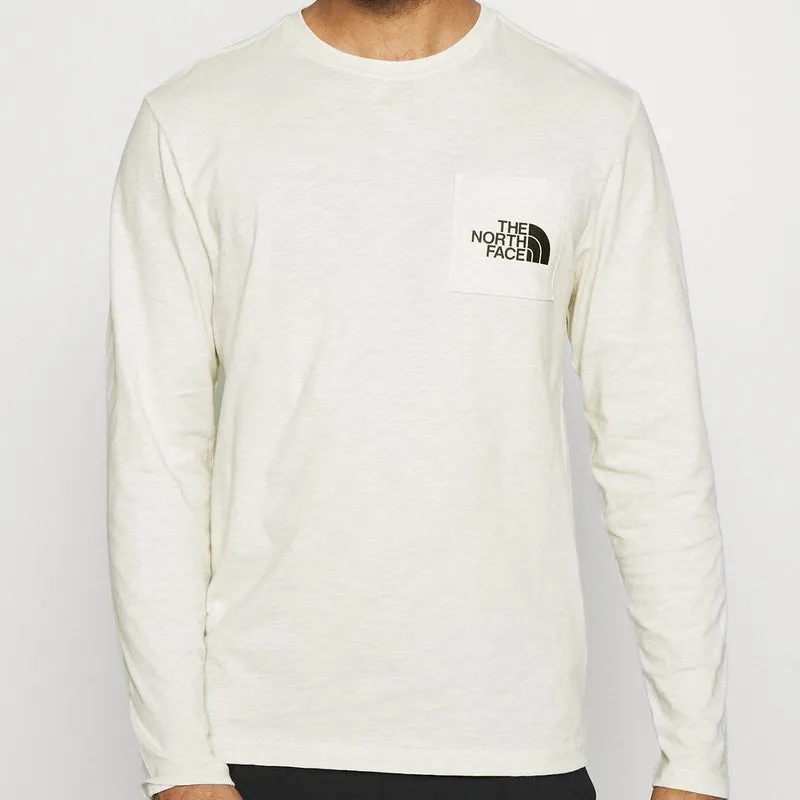 The North Face Tissaack Long Sleeve Tee - Vintage White