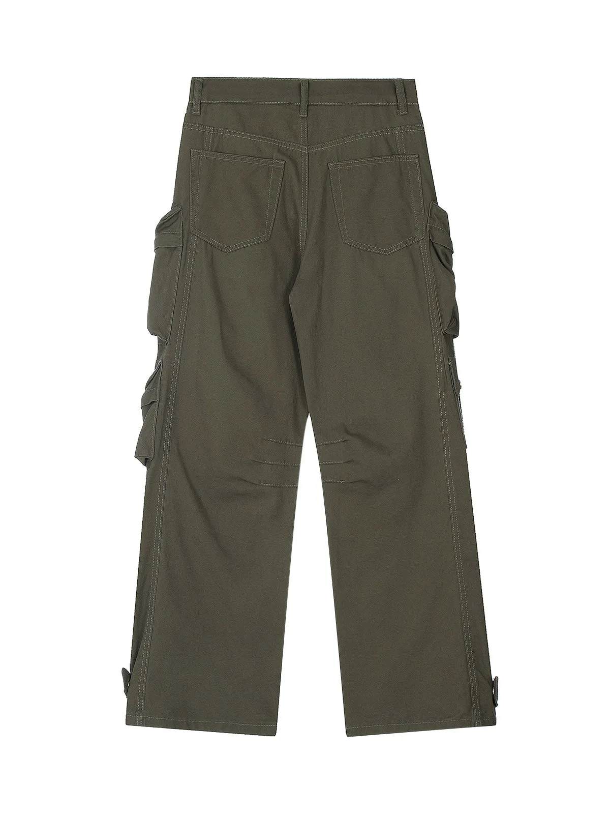 Thesupermade Functional Multi-Pocket Work Pants - 2181