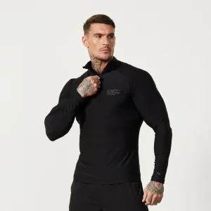 Vanquish Utility Black 1/4 Zip Training Top